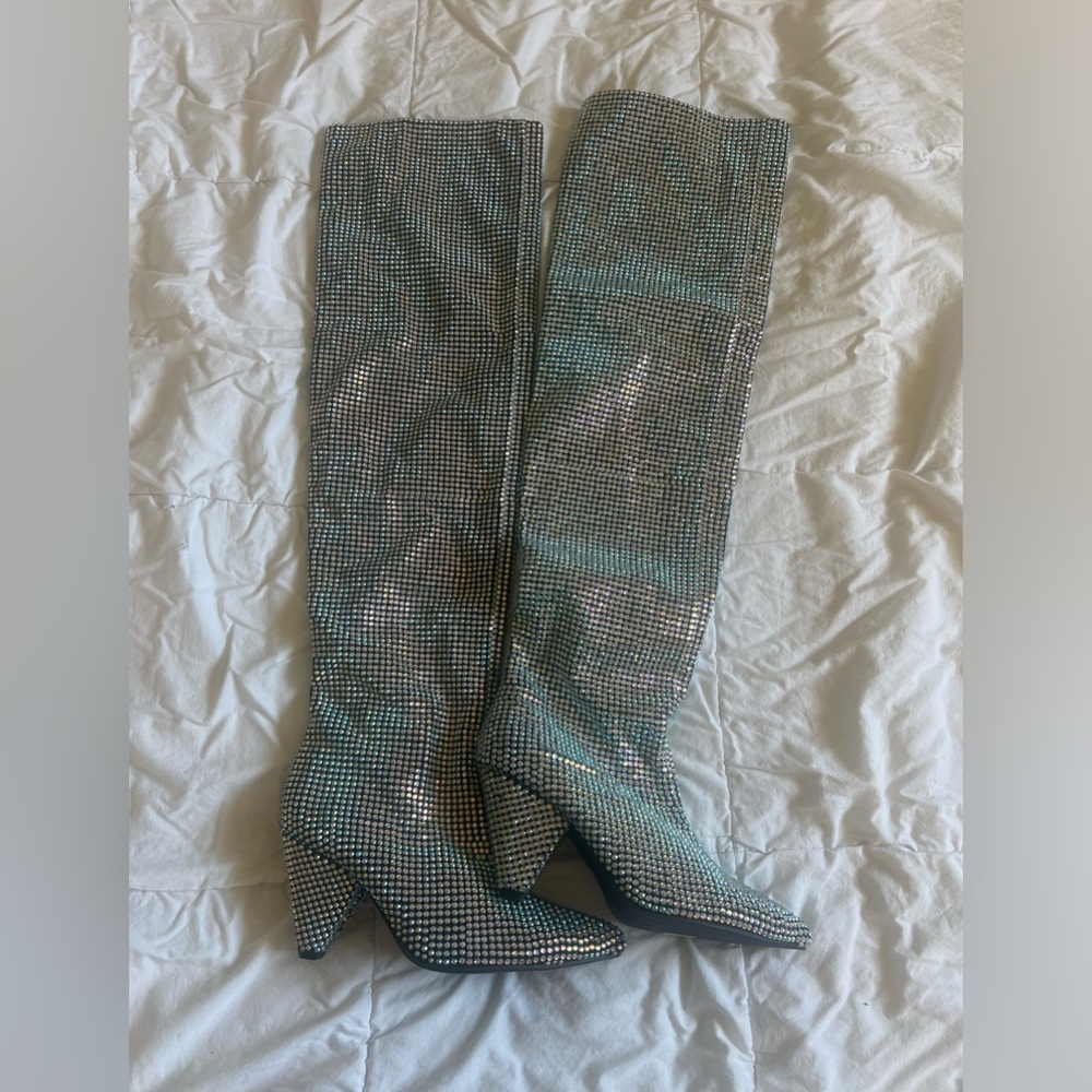Sparkly sparkly boots